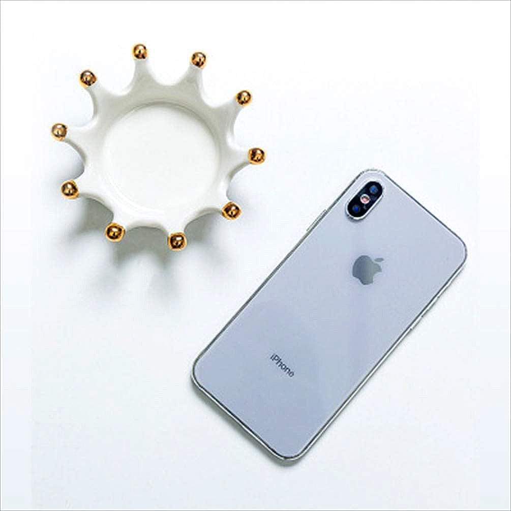 Anberotta ジュエリーケース ジュエリープレート 皿 宝石箱 アクセサリー 指輪リングホルダー付き アンティーク調 小物入れ ボックス インテリア ディスプレイ N-J115