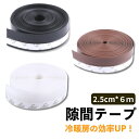 【長さ6m】 隙間テープ すきまテープ 隙間風防止テープ 【冷暖房の効率UP!】 防虫テープ ドア隙間テープ すきま風ストッパー 隙間風 防音パッキン 冷暖房効果UP 引き戸 窓 扉 玄関用すきま 虫 ムカデ 蟻 対策 すき間 侵入防止 シール テープ sm-1001