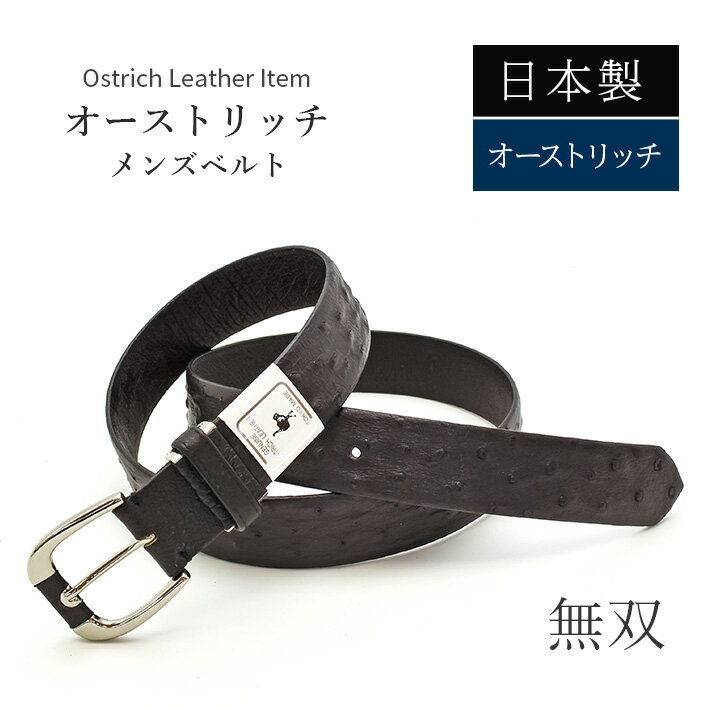 楽天市場】オーストリッチ（メンズベルト｜ベルト・サスペンダー