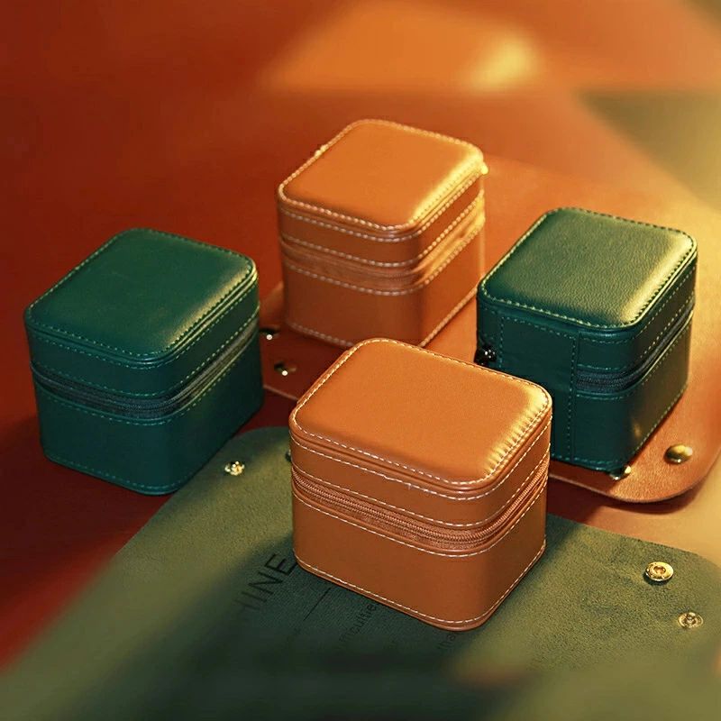 ウォッチボックス ブラック ケース 1本用 腕時計ケース 時計ケース 高品質 レザー 1本収納 収納ケース