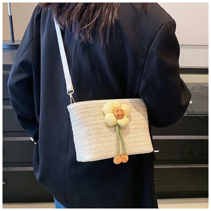 手提げ 小さめ ミニショルダーバッグ リボン かごバッグ 小さめ レディース ショルダーバッグ