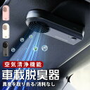 送料無料 小型 消臭 除菌 PM2.5 感染予防 花粉対策 ウイルス 空気清浄器 マイナスイオン発生器 車用 USB