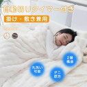 ヒーター 節電 省エネ 速暖 冬 8階段温度調節 ダニ退治 抗菌防臭 タイマー付き 洗える あったか 190cm×130cm 掛け敷き兼用