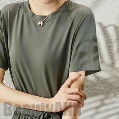 ワンピ レディース おしゃれ ベルト付き 上品 きれいめ ミモレ丈 体型カバー 半袖 綿 コットン シンプル