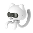 USB 自立 手持ち 巻き付け 卓上 クリップ ベビーカー扇風機 充電式 羽根なし 赤ちゃん 4WAY USB 安全 羽なし 扇風機