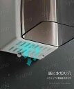 トゥースボ 防水 壁掛け式歯ブラシ 収納ボックス 収納 水切り パンチ不要 歯ブラシホルダー