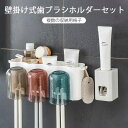トゥースボックス トイレラック 壁掛け式歯ブラシホルダー 通気性があり、迅速に乾燥できる 埃防止 迅速な水切り