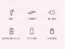 300mlの容量 ミニブレンダー コードレス 小型でポータブル USB充電 スマートパワーオフ ミニポータブル 携帯用ジュースカップ