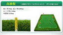 ゴルフ練習マット 特大 300×100cm グリーン 人工芝 練習 パッティング ゴルフ パターマット 送料無料