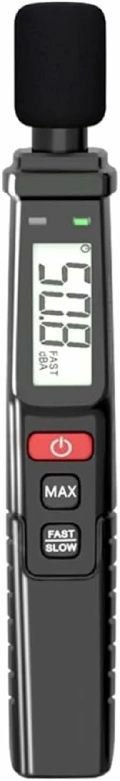 デシベルモニター オーディオ測定器 ハンドヘルド サウンドレベルメーター デジタル騒音計