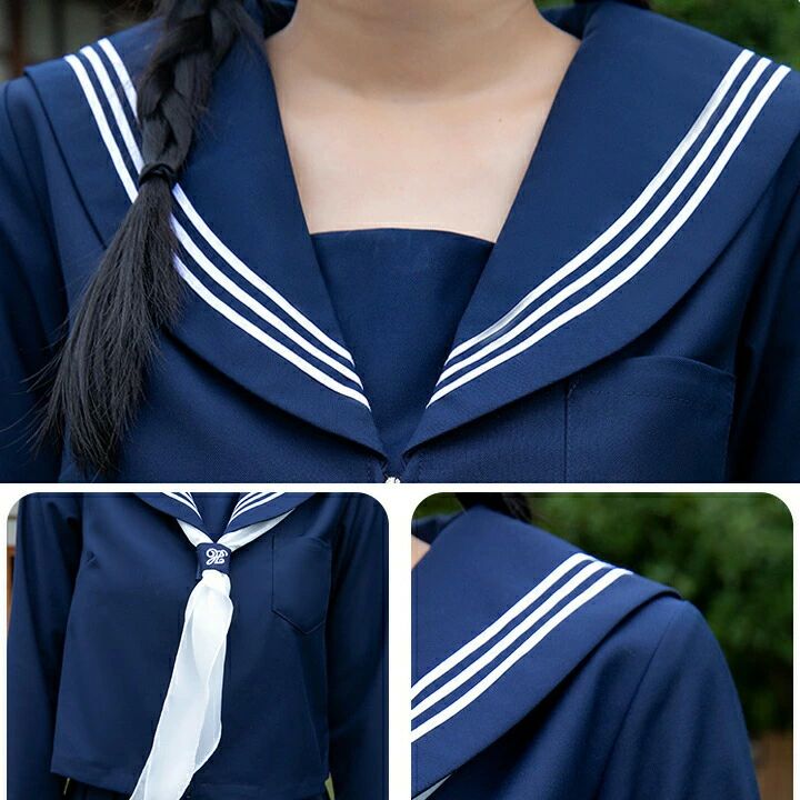 セーラー服 長袖 半袖 女子高校生制服 可愛い 上下セット スクール S-5XL JK制服 衣装 コスプレ 学生服 高校生 JK レディース
