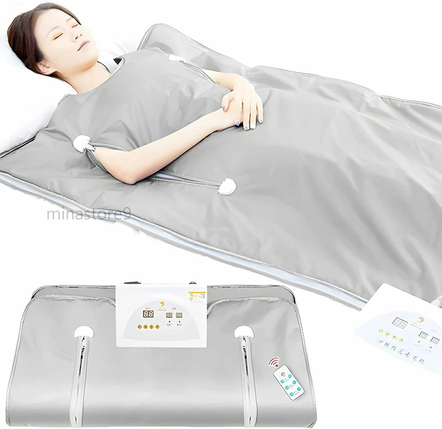 ホットマット 撥水 防水 温熱マット 蒸し袋 サウナドーム 一人用 自宅サウナ ホウムサウナ ダイエットラップ 発汗ラップ エステ