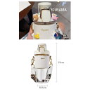 ッズ 水筒 コップ 2way 500ml 軽量 子供 こども用 肩掛け ショルダー紐 コップ付き 直のみ ボトル 男の子 女の子 クマ かわいい