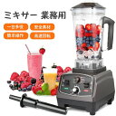 ミキサー 業務用ミキサー スムージー ブレンダー 多機能 2200W 2L 大容量 タイマー付 48000RPM 高出力 ブレンダー スムージー/豆乳/ジュース スープ 製粉 野菜果物 ジューサー アイスク