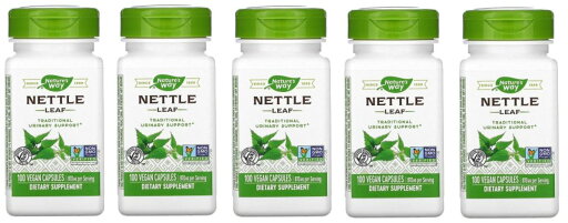 「お得な5本セット」Nature's Way社イラクサの葉(ネトルハーブ/NETTLE)1粒あたり435mg配合サプリメント100粒 ×5本 「お得な5本セット」Nature's Way社イラクサの葉(ネトルハーブ/NETTLE)1粒あたり435mg配合サプリメント100粒 ×5本