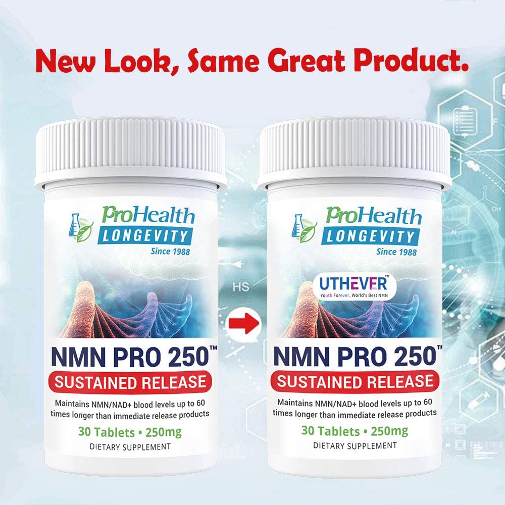 ProHealth社 NMN250mg配合30粒入り