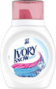 Ivory Snow Liquid Laundry Detergent 25 Ounces 16 Loads 液体洗濯洗剤(リン酸フリー)739mlが1本