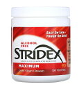 STRIDEX アルコールフリー マキシマム アルコールフリー 90枚ソフトタッチパッド