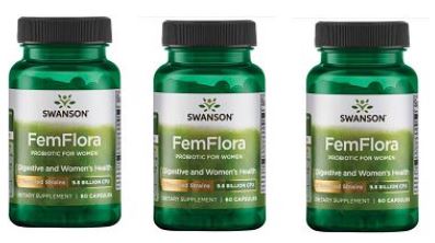 「お得な3個セット」Swanson社 フェムフローラ FemFloraサプリメント女性にお勧め1粒あたり98億乳酸菌ロイテリ菌含む配合60粒が3個 「お得な3個セット」Swanson社 フェムフローラ FemFloraサプリメント女性にお勧め1粒あたり98億乳酸菌ロイテリ菌含む配合60粒が3個