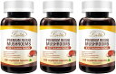 「お得な3本セット」Lovita Mushroom Supplementプレミアム マッシュルームサプリメント,8種類のマッシュルームコンプレックス:ライオンズ...