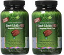「お得な2本セット」Irwin Naturals Steel Libido Red スティールリビドーレッド 体のめぐりをサポート 液体ソフトジェル150粒 ×...