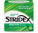 STRIDEX STRIDEX アルコールフリー マキシマム センシティブ with アロエ 55ソフトタッチパッド