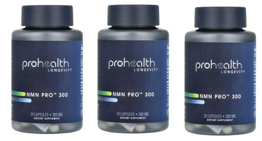 「お得な3個セット」ProHealth NMN Pro 300 30粒入×3本 若々しさを目指したい方へ 「お得な3個セット」ProHealth NMN Pro 300 30粒入×3本 若々しさを目指したい方へ