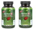 「お得な2本セット」Irwin Naturals Beet Root RED(ビートルートレッド) 一酸化窒素ブースター配合マックスコンバージョン 液体ソフトジ...