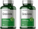 「お得な2本セット」Graviola 社1粒あたりグラビオラ1000mg配合120粒入り2本(グラヴィオラ グラビオーラ グアナバナ アンノナムリカータ サプリメント) Immune サポート