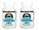 「お得な2本セット」Source Naturals社 ホスファチジルセリン コンプレックス 高濃度 ホスファチジルセリン 60ソフトジェルサプリメント 1粒あた...