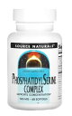 Source Naturals社 ホスファチジルセリン コンプレックス 高濃度 ホスファチジルセリン 60ソフトジェルサプリメント 1粒あたり 100mg配合 ...