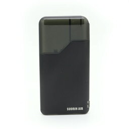 電子タバコ VAPE 10個セット ベイプ スターターキット 本体 持ち運び シーシャ おすすめ コンパクト スリム 小型 SUORIN AIR 電子タバコ 本体 ブラック 父の日 プレゼント