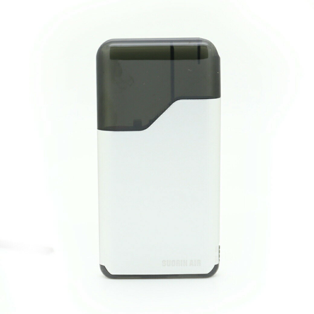 電子タバコ VAPE 10個セット ベイプ スターターキット 本体 持ち運び シーシャ おすすめ コンパクト スリム 小型 SUORIN AIR 電子タバコ 本体 シルバー 父の日 プレゼント