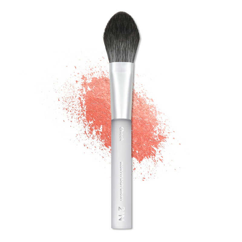 【2an公式】送料無料 ブラーフィットイージーブラシ(2本セット) チークブラシ チーク セット やわらかい メイクブラシ 韓国コスメ ブレンディングブラシ パウダーブラシ ラウンドカッティング 重ね塗り 使いやすい 低刺激