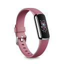 フィットビット スマートウォッチ メンズ Fitbit Luxe トラッカー オーキッド/プラチナ [5日間以上のバッテリーライフ/スマートウォッチ フィットネストラッカー]