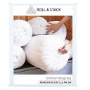 Roll&Stack ロールアンドスタック ふとん収納袋 - 5人家族 (XL1 L4 M4 S4) White