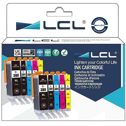 LCL 10ѥå Canon Υ BCI-380 BCI-380XL BCI-380XLPGBK BCI-381 BCI-381XL BCI-381XLBK BCI-381XLC BCI-381XLM BCI-381XLY 2PGBK 2֥å 2 2ޥ 2...