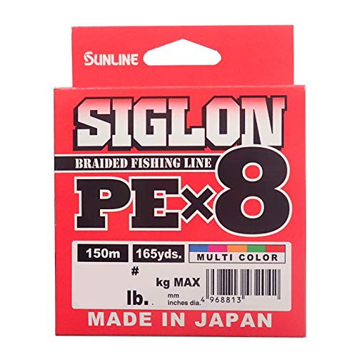 サンライン(SUNLINE) ライン シグロン PEx8 150m 5色 0.6号 10LB J