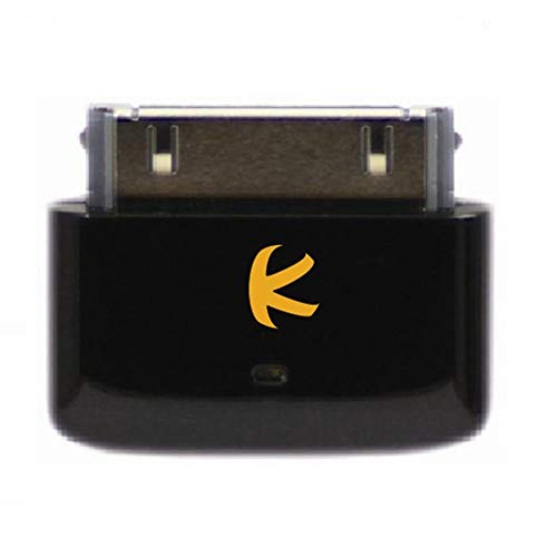 KOKKIA i10s_black : Apple公認iPod/iPhone/iPad用小型Bluetooth iPodトランスミッター（豪華なブラック）リモートコントロールとiPod/iPhone/iPadローカルボリュームコントロール機能。iPod、iPhone、iPad の30ピンコネクタに対応。AirPods に対応。