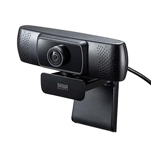サンワサプライ(Sanwa Supply) 会議用ワイドレンズWEBカメラ(3mロングケーブルタイプ ) USB接続 150°超広角 マイク内蔵 Skype対応 ブラック CMS-V43BK-3