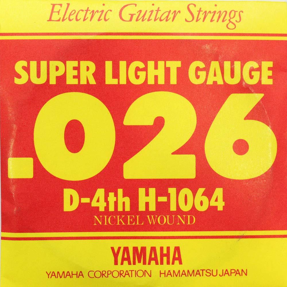 ヤマハ YAMAHA H1064 エレキギター用 バラ弦 4弦×6本