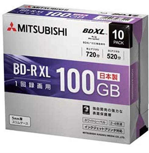 説明 ●三菱化学メディア VBR520YP10D1 録画用BD-RXL(片面3層)インクジェットプリンタ対応ワイドレーベル ケース付き10枚パック●インクジェットプリンタ対応ワイドレーベル●ケース付き●大容量録画データ保存に最適