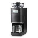 シロカ コーン式全自動コーヒーメーカー カフェばこPRO ブラックSC-C251(K)
