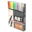 トンボ(Tombow) 鉛筆 筆ペン デュアルブラッシュペン ABT 24色セット ベーシック AB-T24CBA