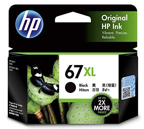 HP 67 XL 純正インクカートリッジ ブラック 黒 3YM57AA 3YM57AA【国内正規品】