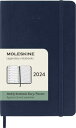 モレスキン(Moleskine) 手帳 2024 年 1月始まり 12カ月 ウィークリー ダイアリーソフトカバー ポケットサイズ(横9cm×縦14cm) サファイアブルー DSB2012WN2Y24