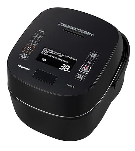 東芝(TOSHIBA) 炊飯器 5.5合 真空圧力IHジャー炊飯器 大火力 真空保温 白米40時間 炎匠炊き RC-10VXT(K) グランブラック