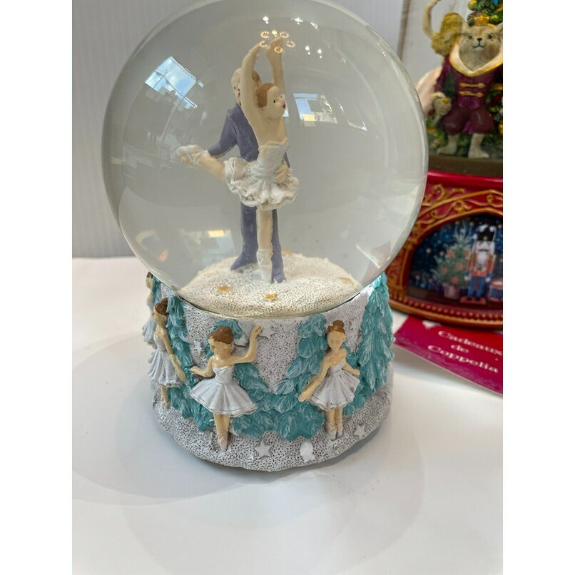 くるみ割り人形 金平糖 スノードーム スノーグローブ バレリーナ オルゴール バレエ雑貨 クリスマスプレゼント バレエ雑貨 プレゼント