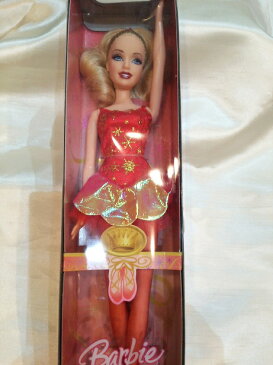 バレリーナ バービー 赤いチュチュ Barbie 2007 バレリーナ人形 バレリーナ雑貨 バレエ雑貨 Barbie バービ人形