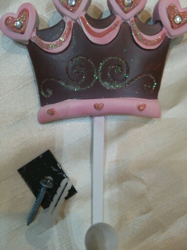 姫系　壁掛けフック　クラウン　姫系　　バレエ雑貨